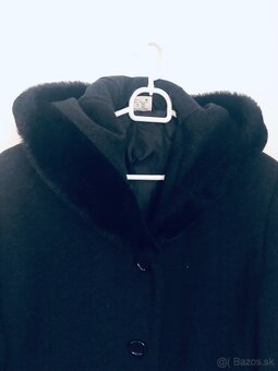 Dámsky vlnený kabát vel M - 5