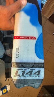 Dievčenské lyže Salomon 144cm - 5