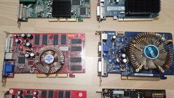 Predám grafické karty AGP/PCI - 5