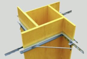 Šalovací systém doka - šalung stĺpov, stĺp - 5