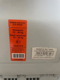 Autosedačka Römer Kidfix SL - 5