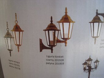 Terasova- zahradna lampa Liguria 5ks - 5
