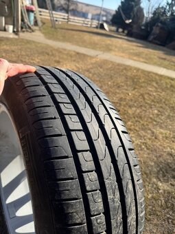205/55 R16 Dezent Disky top stav pneu pirelli p7 VW Skoda - 5