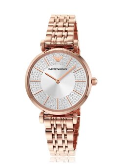 Emporio Armani Watch for Women, 32mm Rose Gold - 5