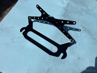 Výklopný držiak ŠPZ na navijak - 5