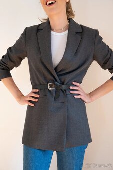 sivé sako xs - s - 5