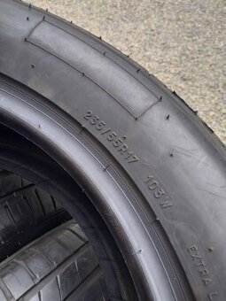 235/55 R 17 103 W XL letné + nové alu AUDI. - 5