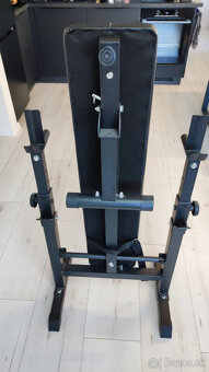 Predám fitnes lavičku a činkový set - 5