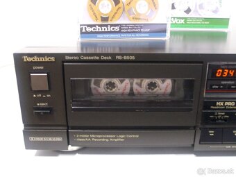 HIGH END kazetovy deck TECHNICS RS-B505, Class AA vyr. Japan - 5