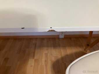 Jedálenský stôl 160x90 a jedálenské stoličky - 5