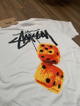 Biele stussy tričko - 5