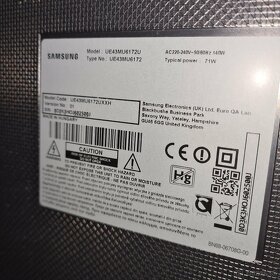 Samsung TV 108cm 4K + soundbar LG 300wats rms - 5