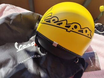 Prilba Vespa visor 3.0 žlta gelosia xs - 5