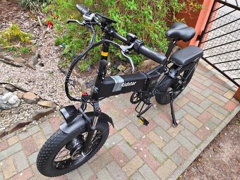 Výkonný skladací fat ebike Ridstar 20x4.0",2x1000W,23Ah,50k - 5