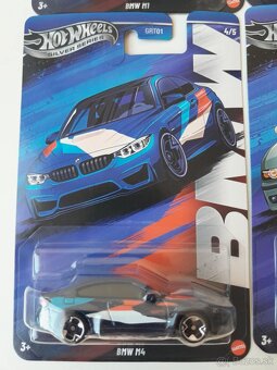 5x Hotwheels BMW Silver Series - 5