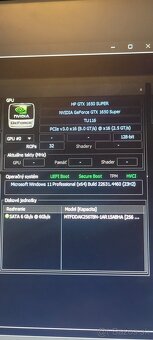 Predám grafiku nvidia GTX1650 SUPER 4GB GDDR6 - 5