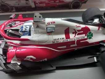 2x F1 SAUBER ALFA ROMEO C40 2021 KIMI RAIKKONEN SPARK 1:18 - 5