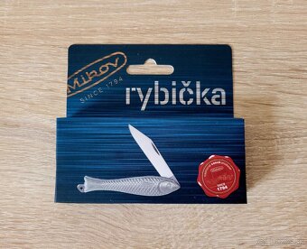 tradiční originální kapesní zavírací nôž RYBIČKA Mikov 130-N - 5