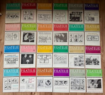 Filatelistická literatúra časopisy Filatelie r.1969-72 - 5