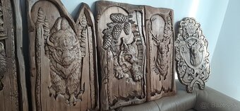 Drevené obrázky Poľovnicke motivy 60×40cm.hrubka4cm - 5