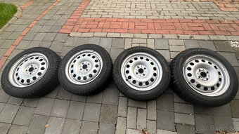 Predám 4 ks plechové disky 5,5Jx15 originál na Mini Cooper - 5