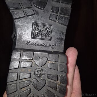 Detské čižmy č.33 kožené - 5