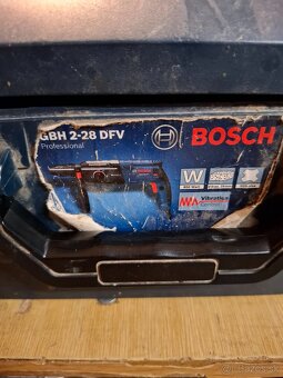 Vŕtacie kladivo, príklepová vŕtačka bosch gbh 2-28dfv - 5