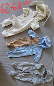 Balík oblečenia - veľkosť od 62 po 64 - 5