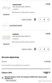 Ikea zasuvky konstruera pre system smastad - 5