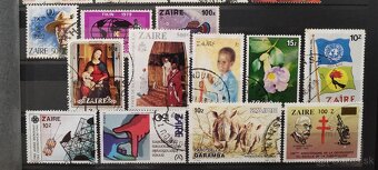 Známky Zair, Zimbabwe - 5