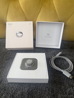 Oura Ring gen 4, size 8 (strieborny) - 5
