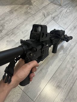 predám Delta Armory M4 AR15 MK18 ALPHA ETU Full metal Čiern - 5