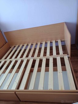 Drevená rozkladacia posteľ - 5