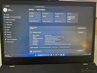 Lenovo ThinkPad T570 i5/16GB/256GB – výkon na programovanie - 5