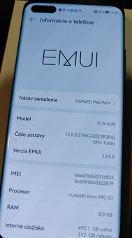 Huawei P40 PRO PLUS verzia /512GB/2SIM - 5