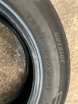 2x 185/65 r15 letné - 5