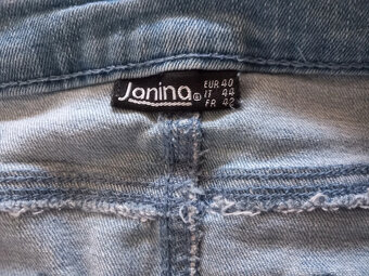 Dámska džínsová sukňa, zn. Janina - veľ. 40 - 5