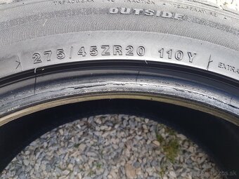275/45 r20 letné pneumatiky 2ks Imperial DOT2021 - 5