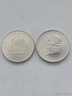 Strieborne mince Rakuska a Danska - 5