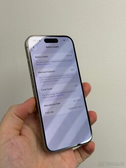 Predám Apple iPhone 15 Pro 128GB Natural Titanium - 5