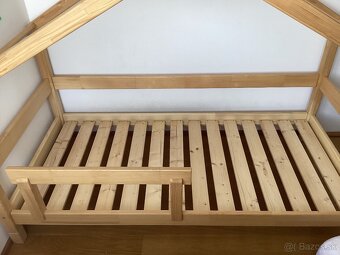 Detská posteľ domček LUCKY so zábranou - 5