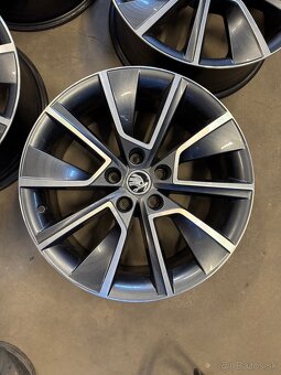 hlinikové kolesá Škoda braga R18 - 5