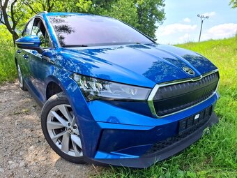 Škoda Enyaq iV 60,modrá RS metalíza,132kW,kamera,2021-tka - 5