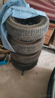 Pneumatiky Nordman WR 175/65 14" s plechovymi diskami 4x108 - 5