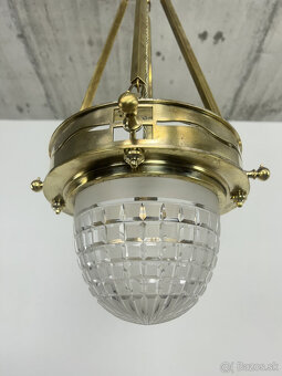 Secesná závesná lampa Jutta Sika - Kolo Moser - 5
