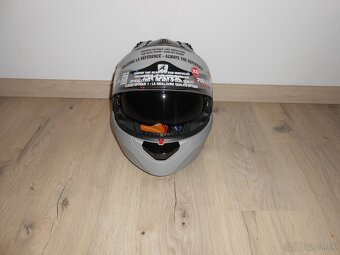 Predam krasnu novu moto prilbu znacky SHARK EVO GT SEAN - 5