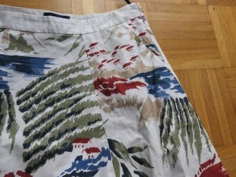 GANT RIVIERA luxusna original sukna s vreckami M - 5