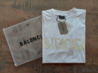 Pánske tričko Balenciaga oversize veľkosť:L. - 5