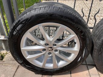 235/55 R18 - 5x112 Letná sada kolies original Škoda,VW - 5