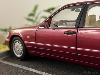 1:18 Mercedes-Benz S500 (W140) "MAMUT" - Bordová - NOREV - 5